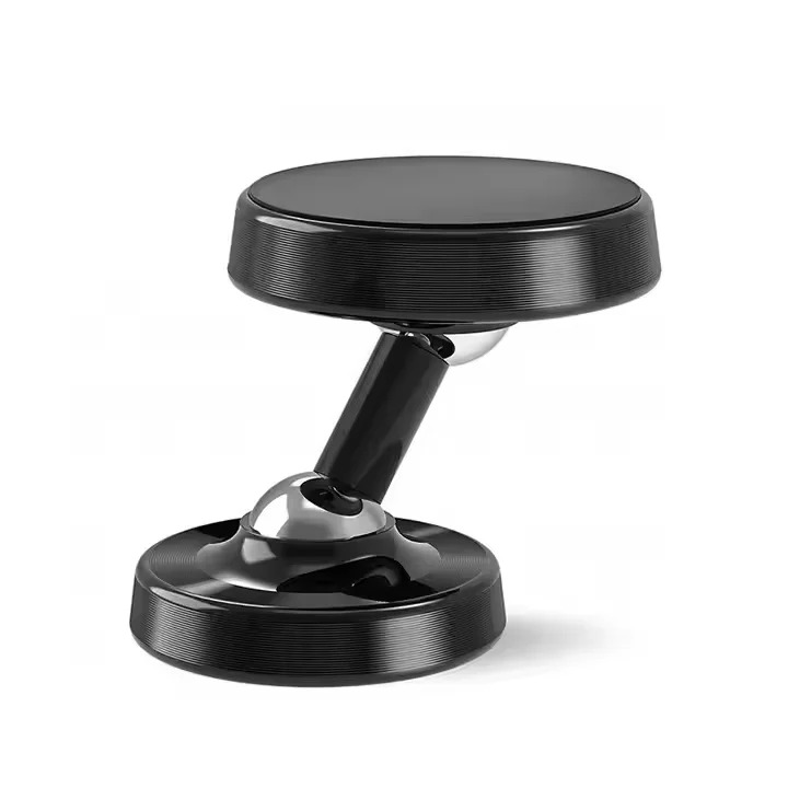 360 Rotatable Metal Dual Magnetic Car Mobile Phone Bracket Easy Installation One-handed Operation  Bracket Internal Accessories